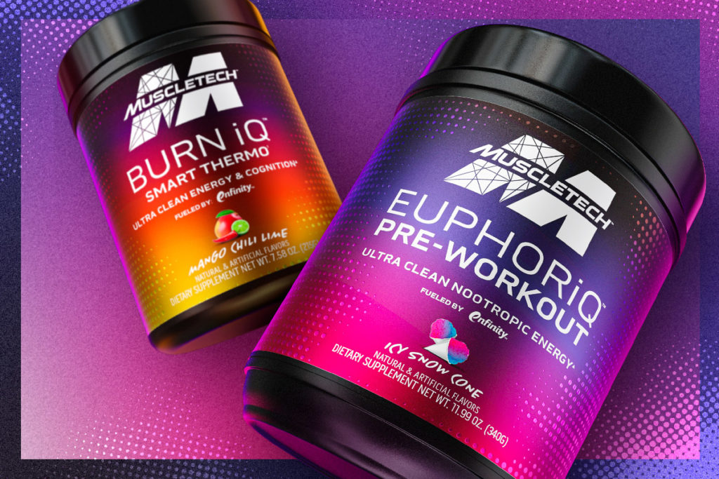 MuscleTech Euphoriq Pre Workout and BurnIQ